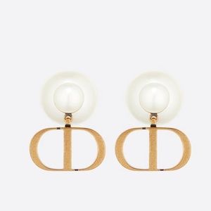 Dior CD Pearl Earrings *repost